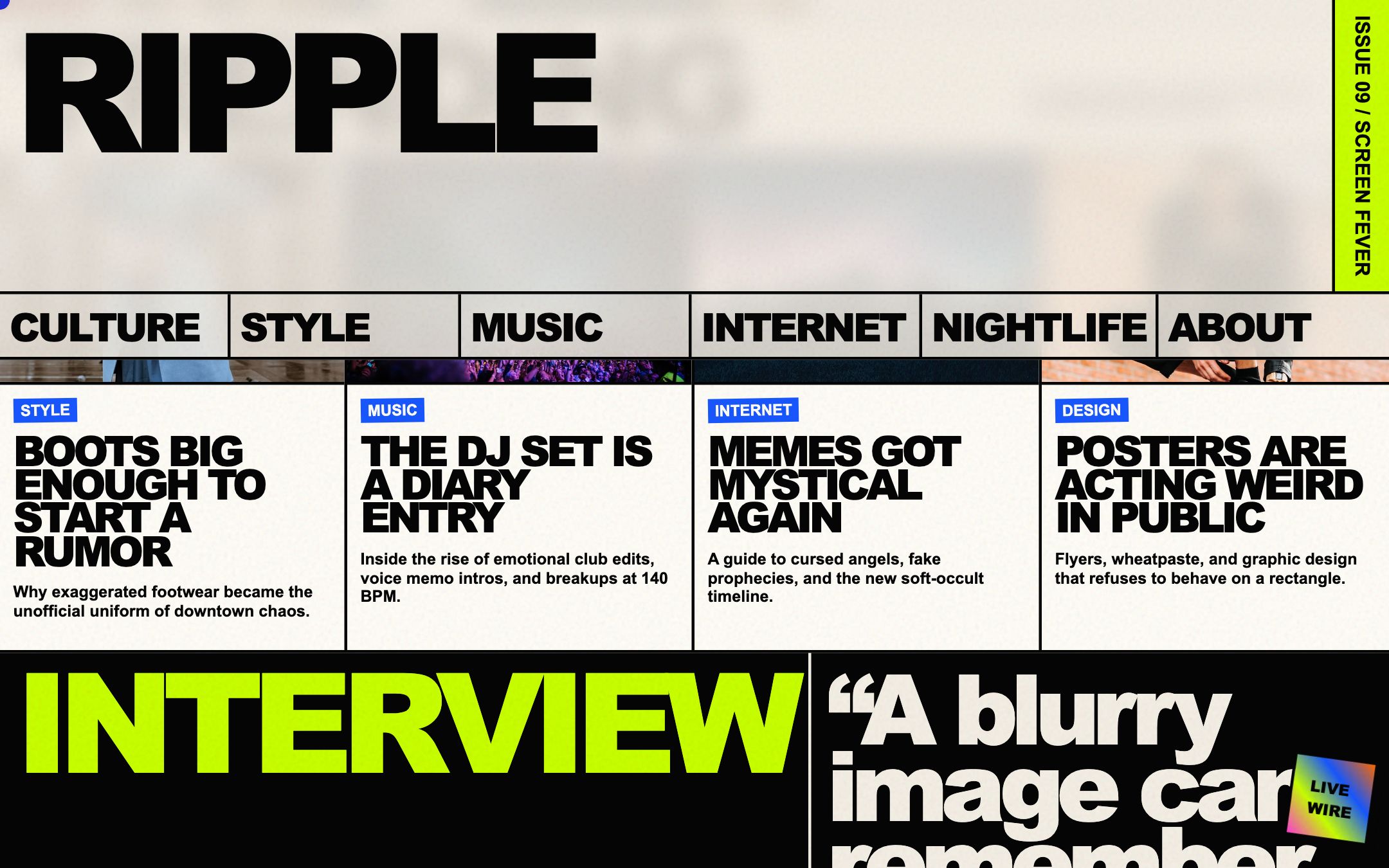 Internet Magazine screenshot