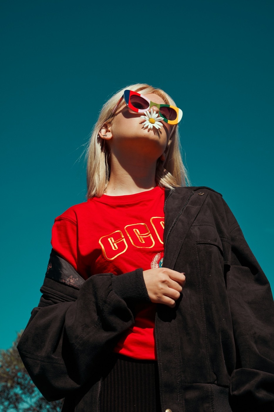 Fashion model editorial