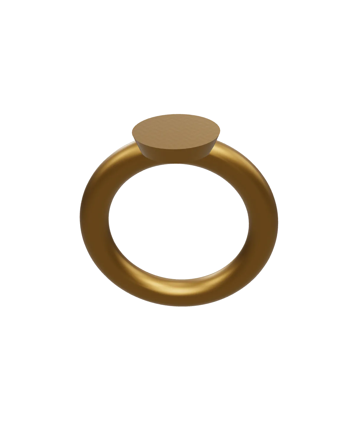 Helios Ring — Gold-washed bronze