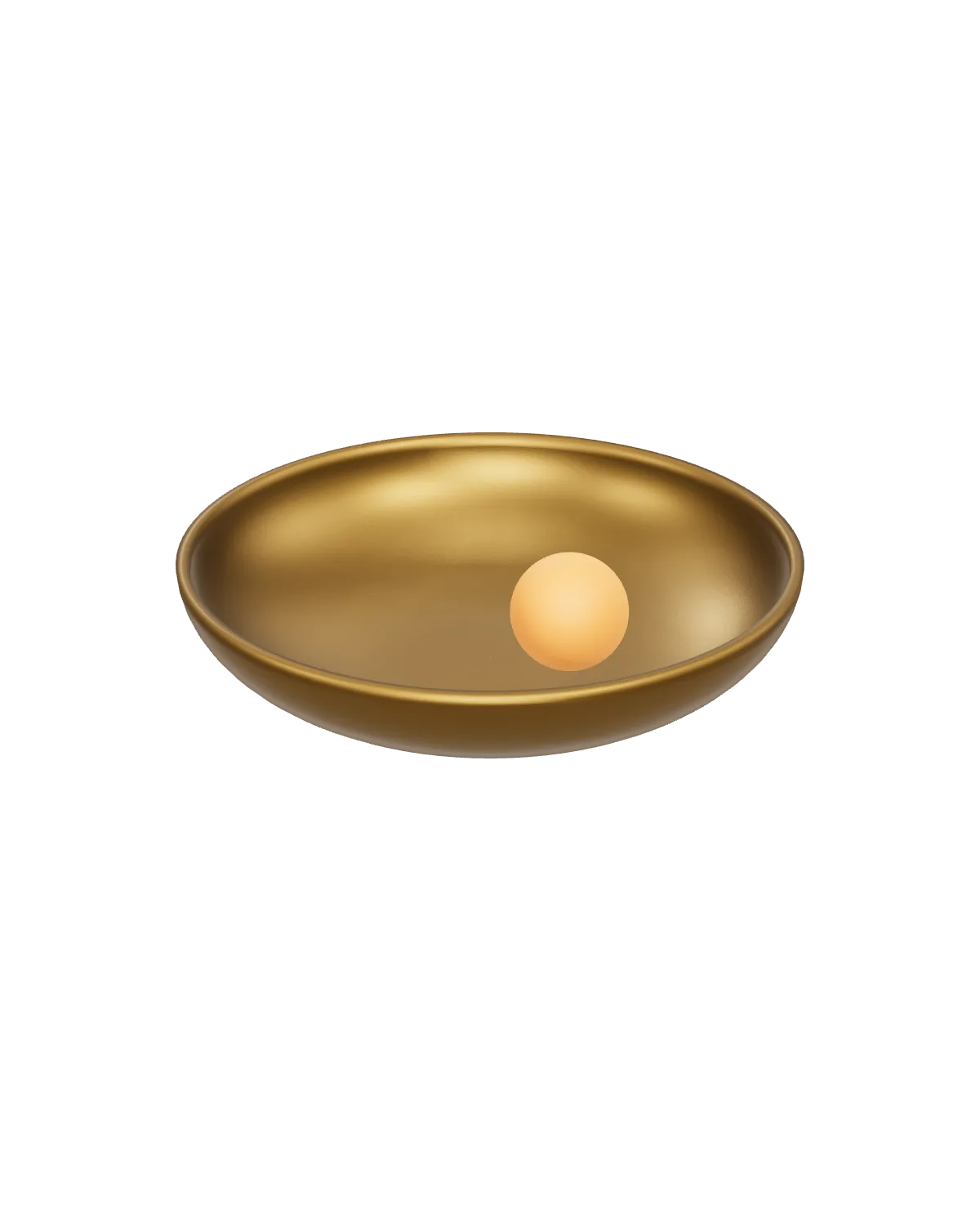 Mensa Bowl — Spun brass