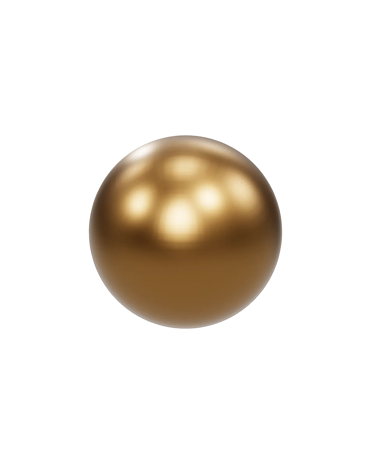 Orbe Paperweight — Cast bronze